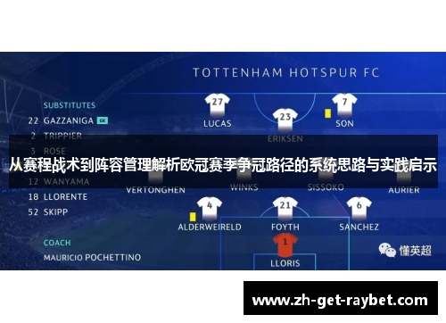 从赛程战术到阵容管理解析欧冠赛季争冠路径的系统思路与实践启示