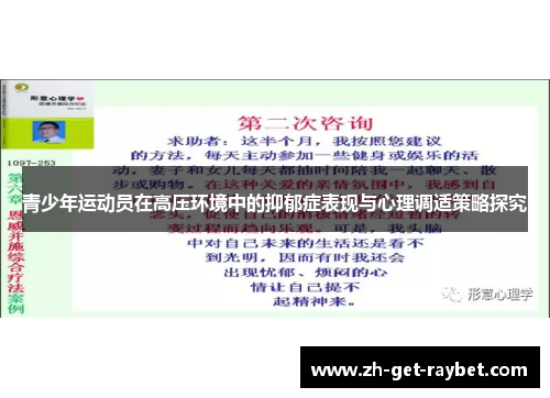 青少年运动员在高压环境中的抑郁症表现与心理调适策略探究